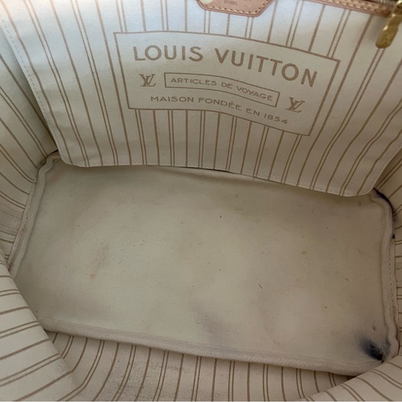 Authentic Louis Vuitton Damier Neverfull MM - Picture 3 of 10